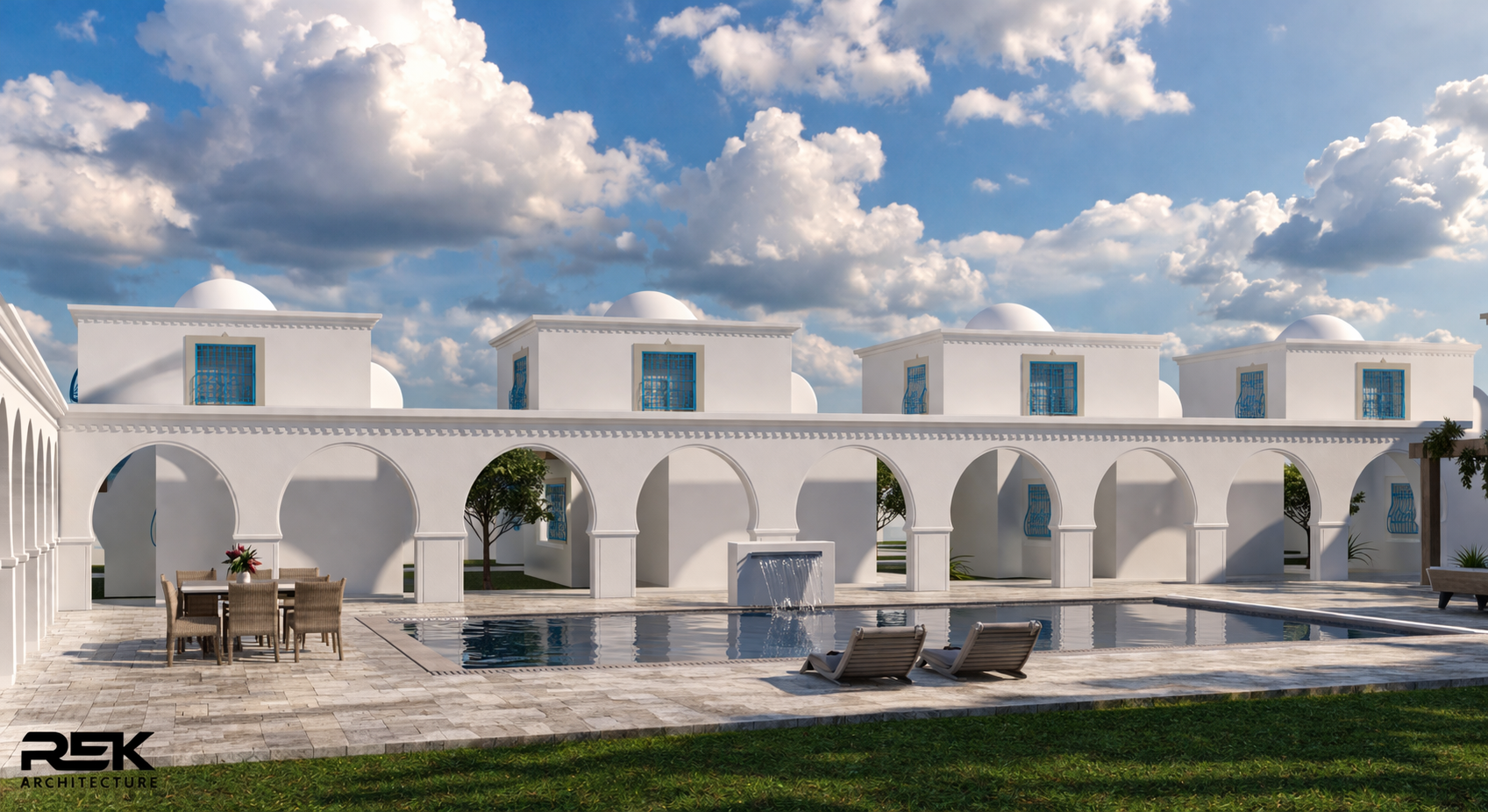 Ensemble Djerbien Arcades - REK Architecture